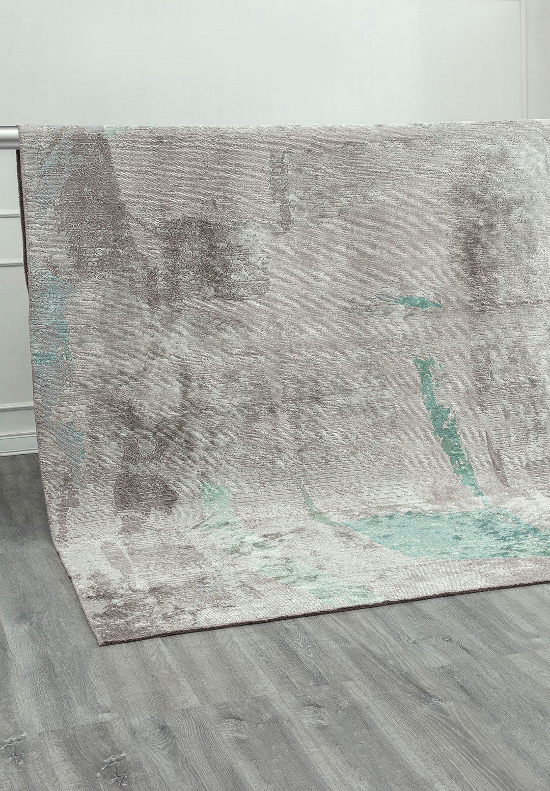 Bliss Grey - River Green Rug Rugs - Venetto Design Venettodesign.com
