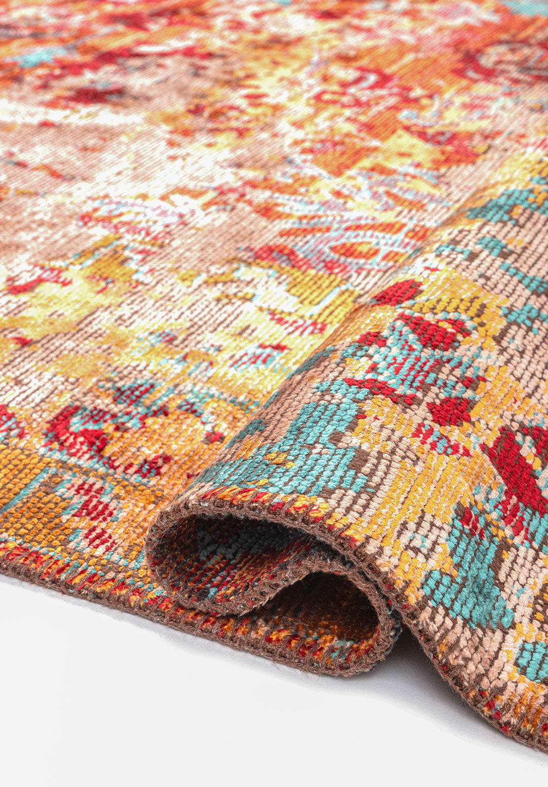Prestige Bone - Mustard Rug Rugs - Venetto Design Venettodesign.com
