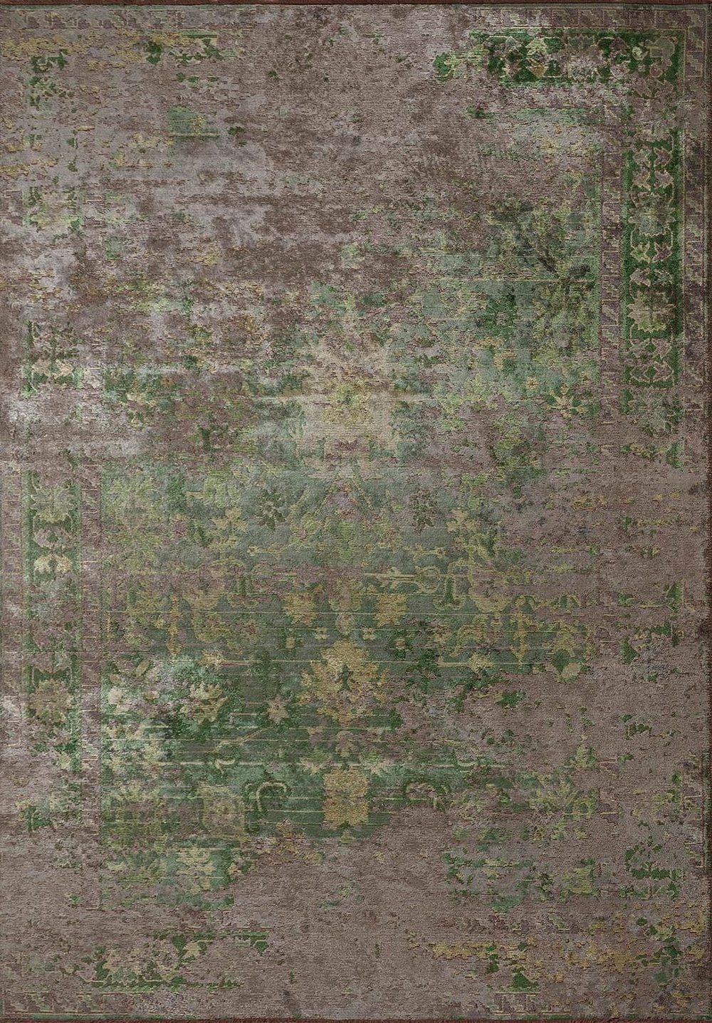 Patina Khaki - Forest Green  Rug