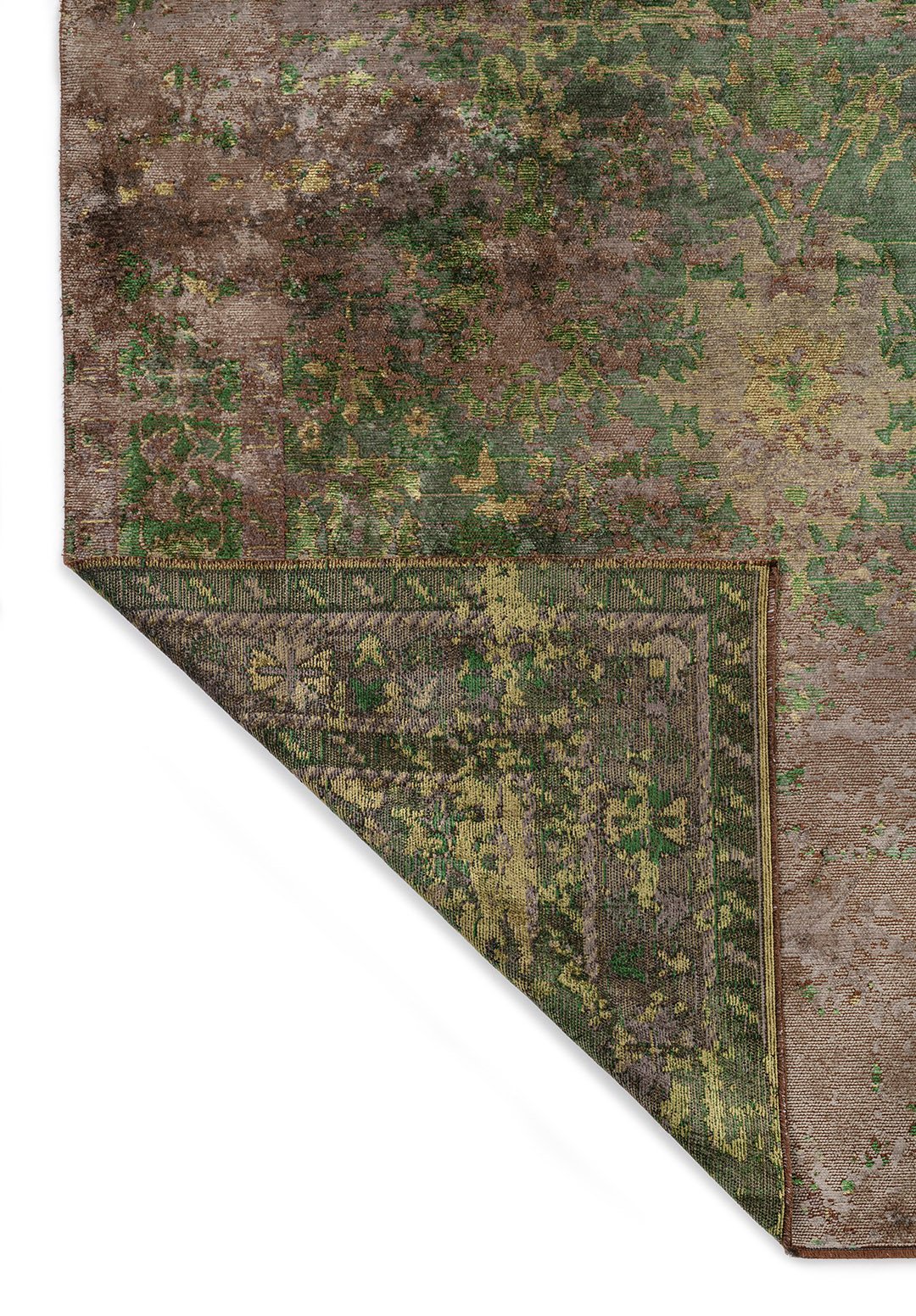 Patina Khaki - Forest Green  Rug