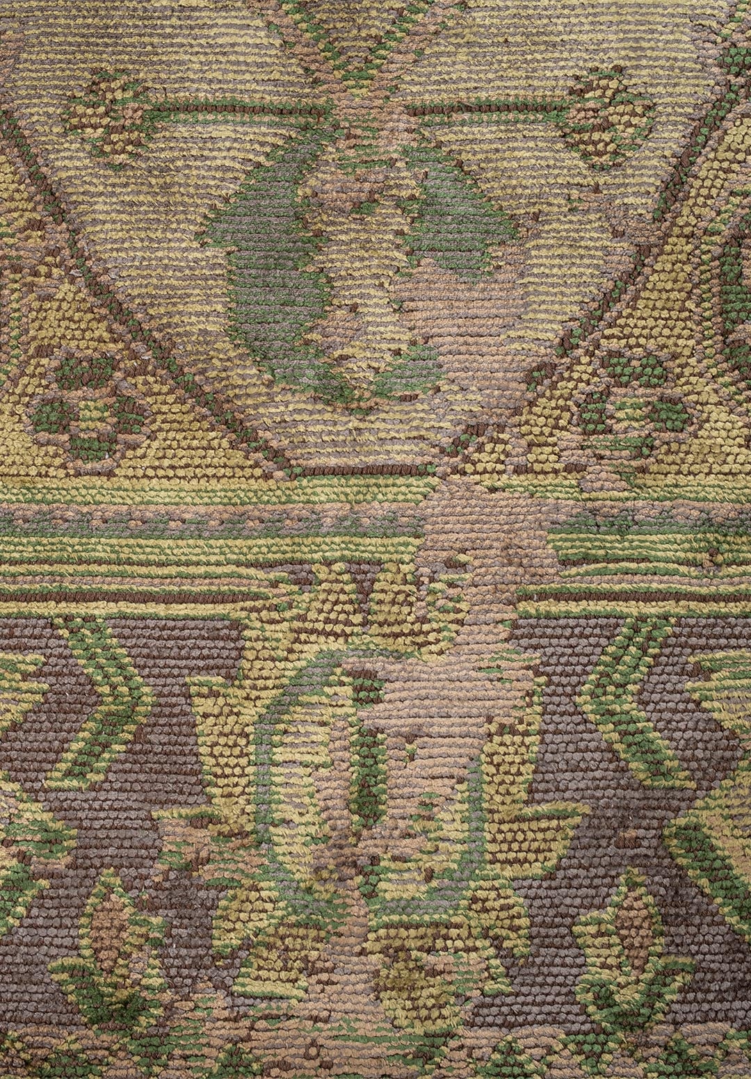 Emperor Mink - Forest Green Rug