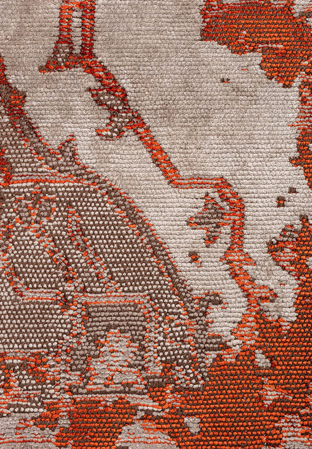 Emperor Rust - Gray Rug