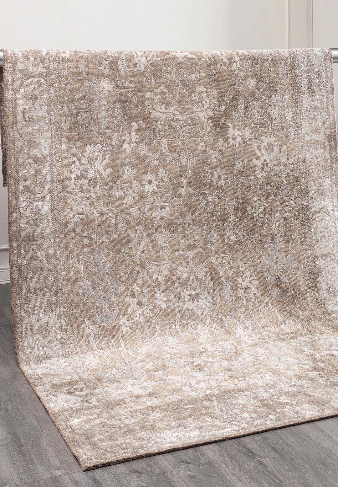 Grandeur White - Beige Rug Rugs - Venetto Design Venettodesign.com