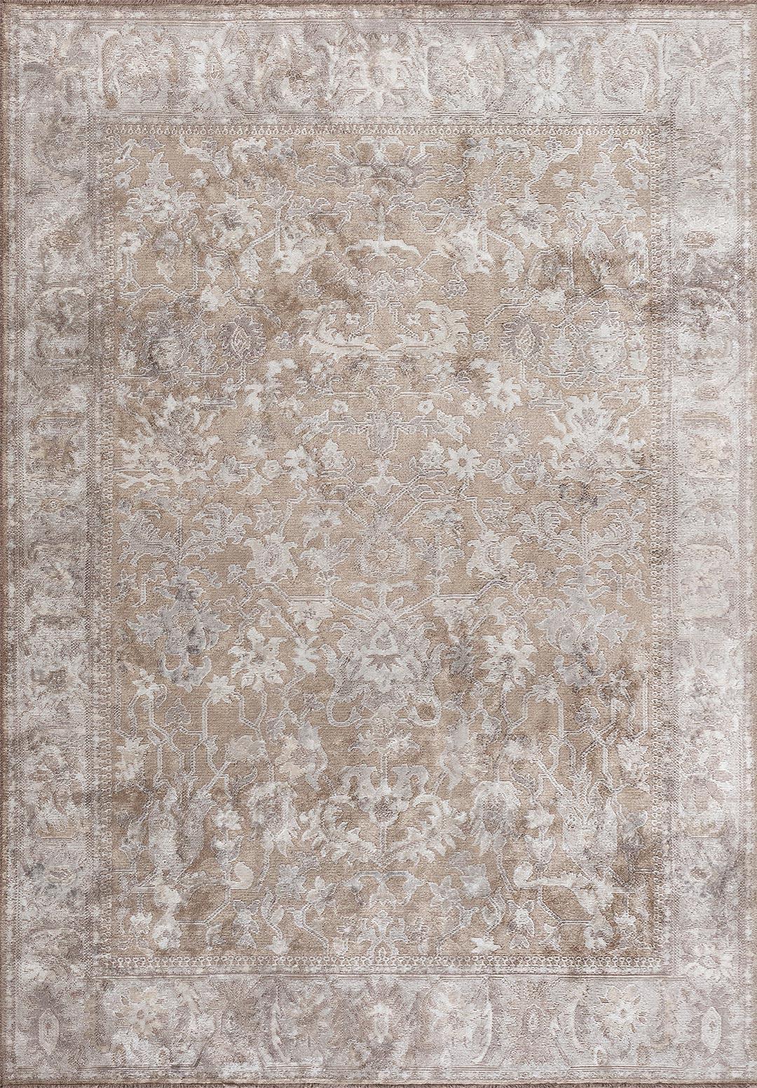 Grandeur White - Beige Rug Rugs - Venetto Design Venettodesign.com