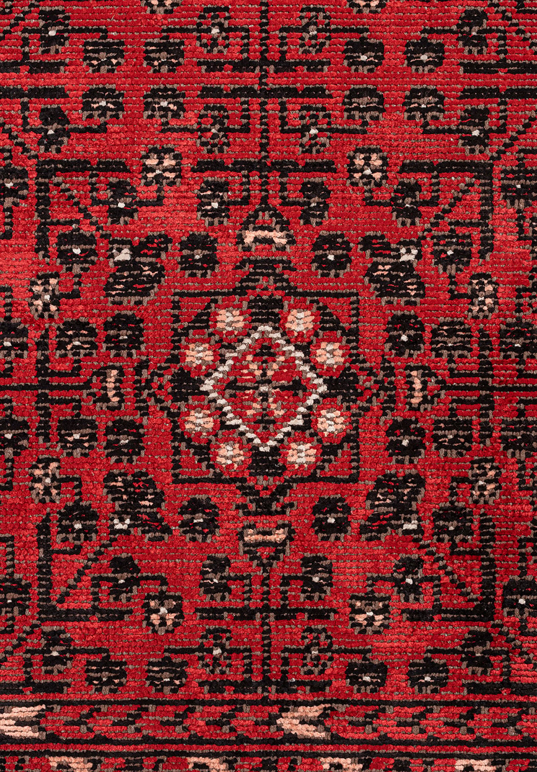 Samarkand Ruby Light Cream Rug