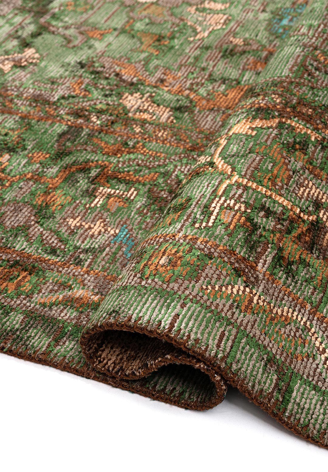 Anatolia Forest Green - Cacao Rug Rugs - Venetto Design Venettodesign.com
