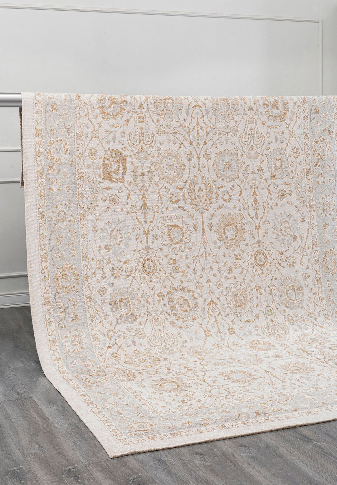 Soraya Ecru - Dark Beige Rug Rugs - Venetto Design Venettodesign.com