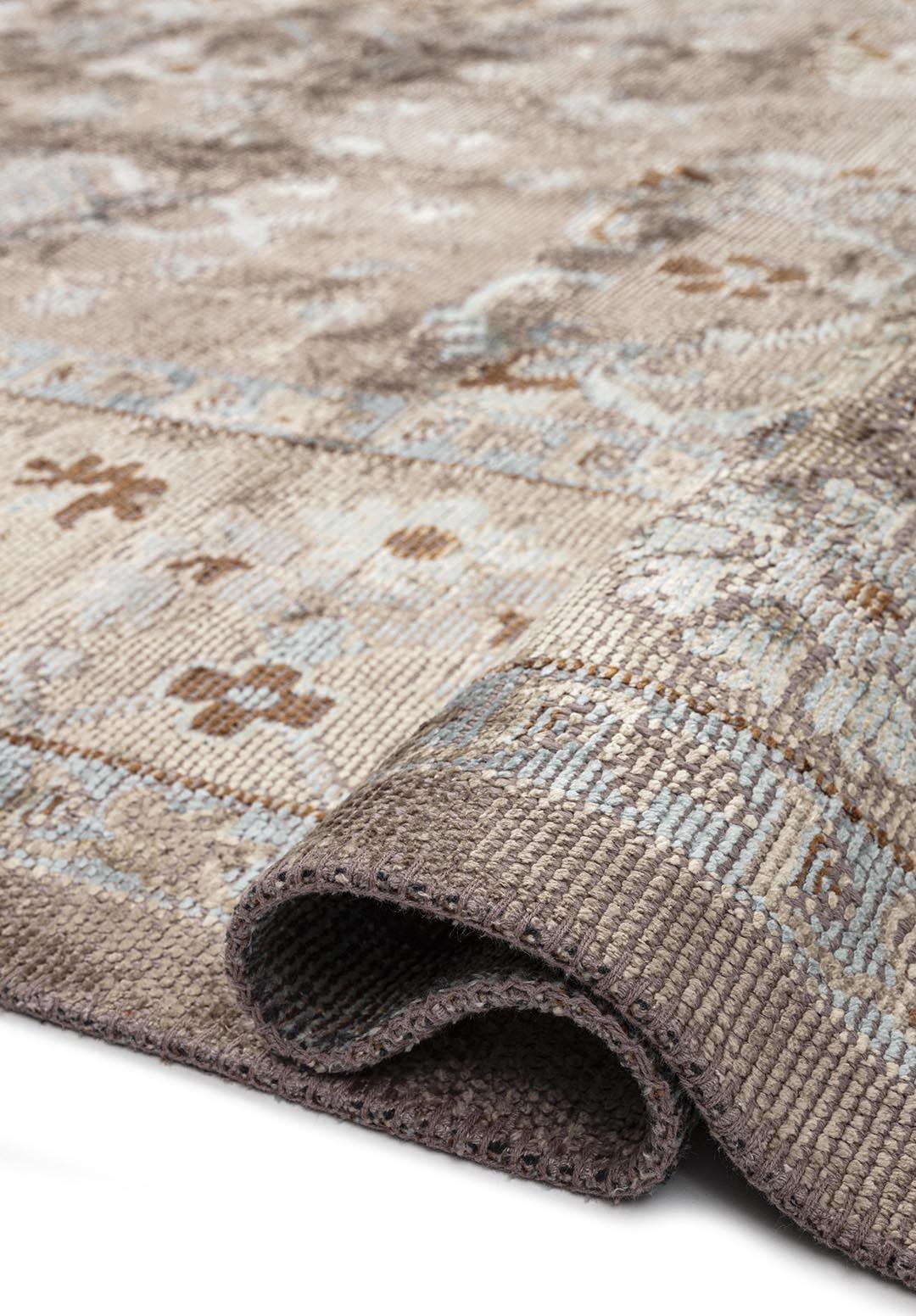 Virelle Cream - Cacao Rug Rugs - Venetto Design Venettodesign.com