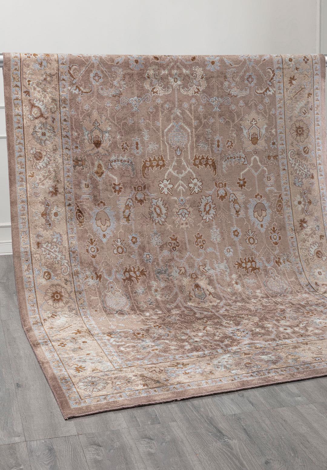 Virelle Cream - Cacao Rug Rugs - Venetto Design Venettodesign.com