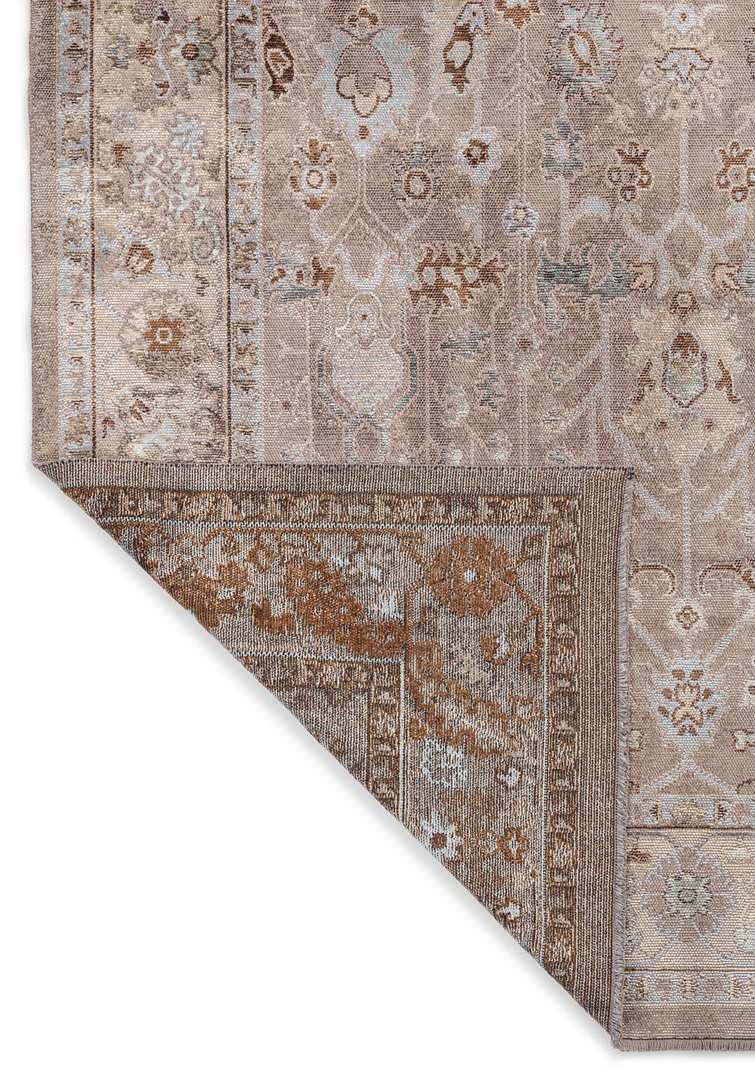 Virelle Cream - Cacao Rug Rugs - Venetto Design Venettodesign.com