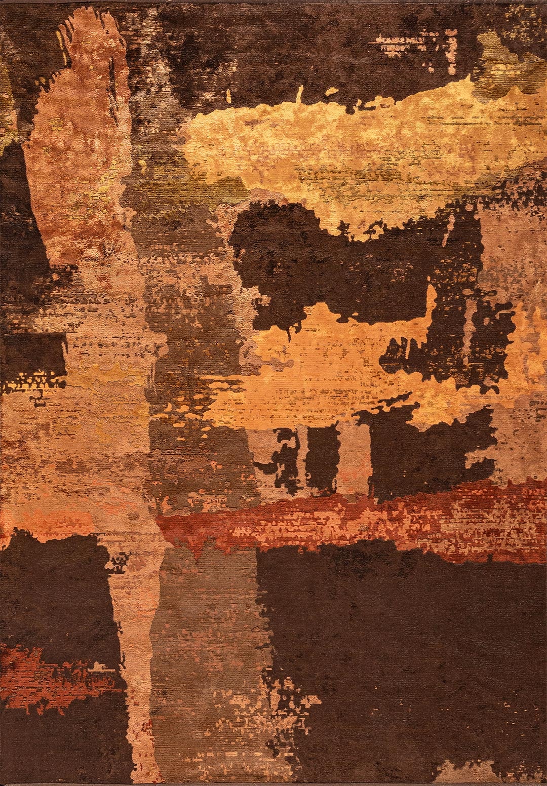 Lush Terra - Dark Brown Rug Rugs - Venetto Design Venettodesign.com
