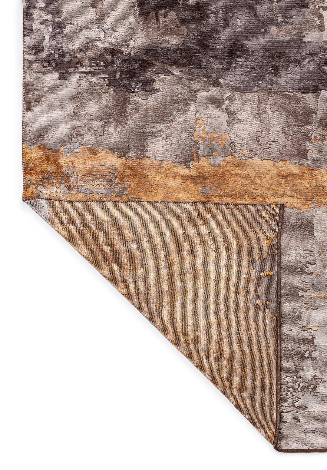 Lush Light Grey - Mustard Rug Rugs - Venetto Design Venettodesign.com