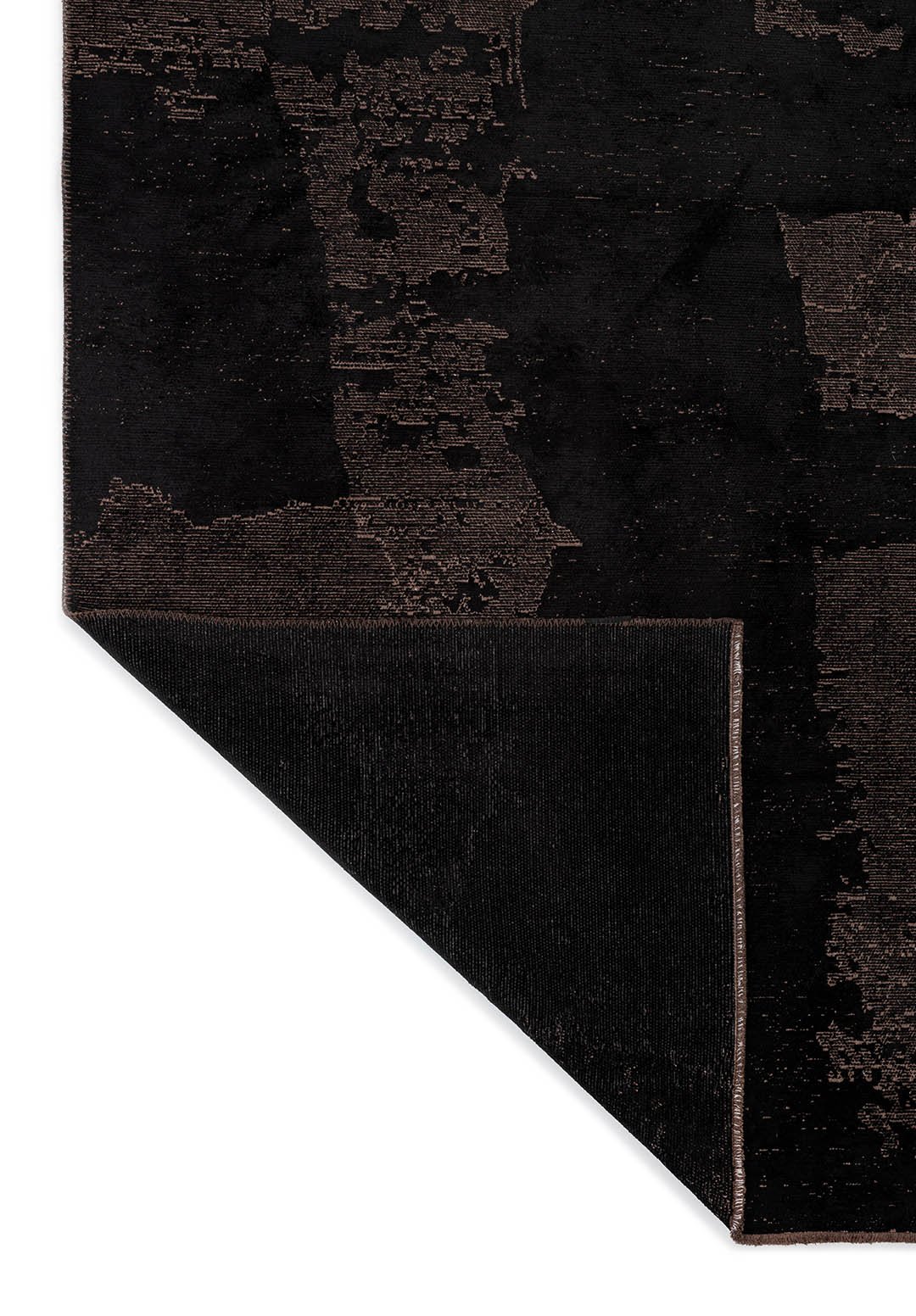Lush Black Rug Rugs - Venetto Design Venettodesign.com