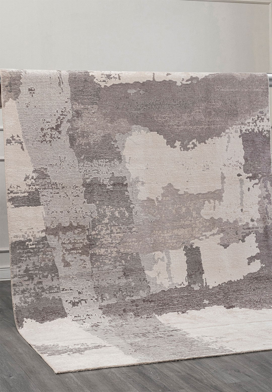 Lush Light Grey - Ecru Rug Rugs - Venetto Design Venettodesign.com