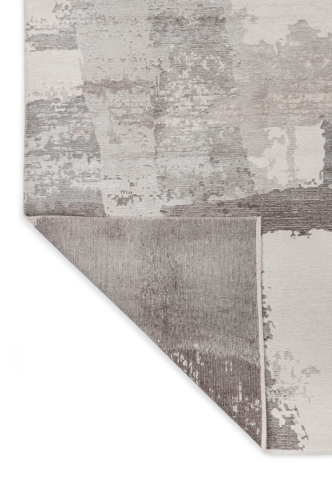 Lush Light Grey - Ecru Rug Rugs - Venetto Design Venettodesign.com