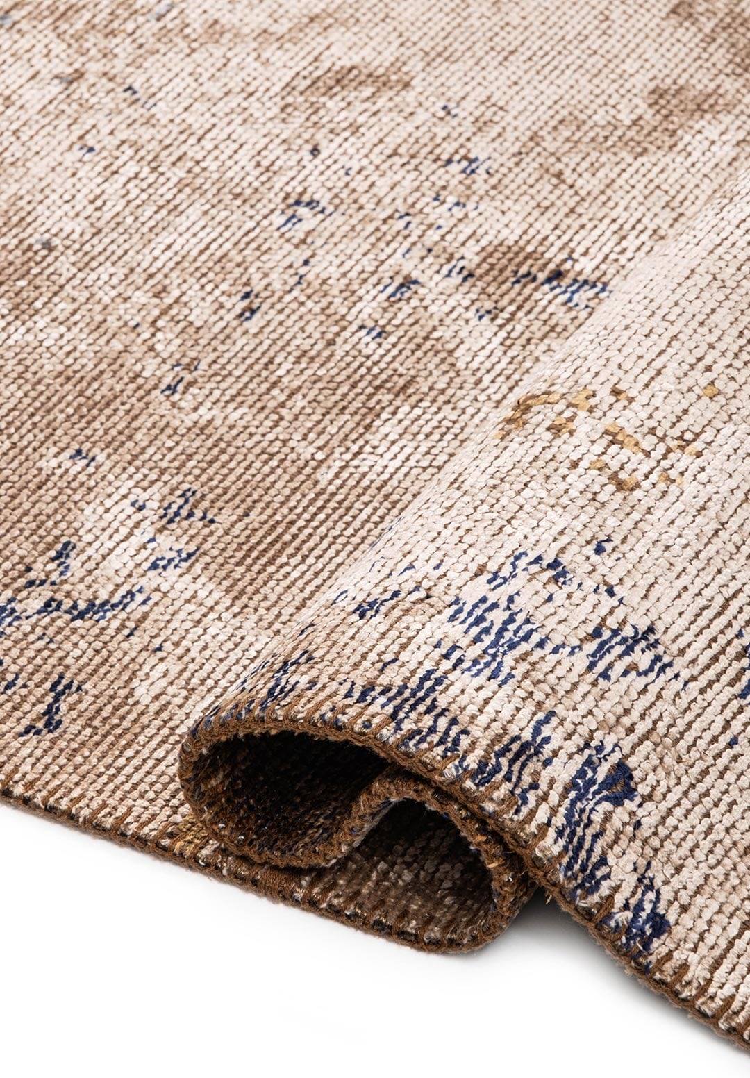 Frost Cream - Blue Rug Rugs - Venetto Design Venettodesign.com