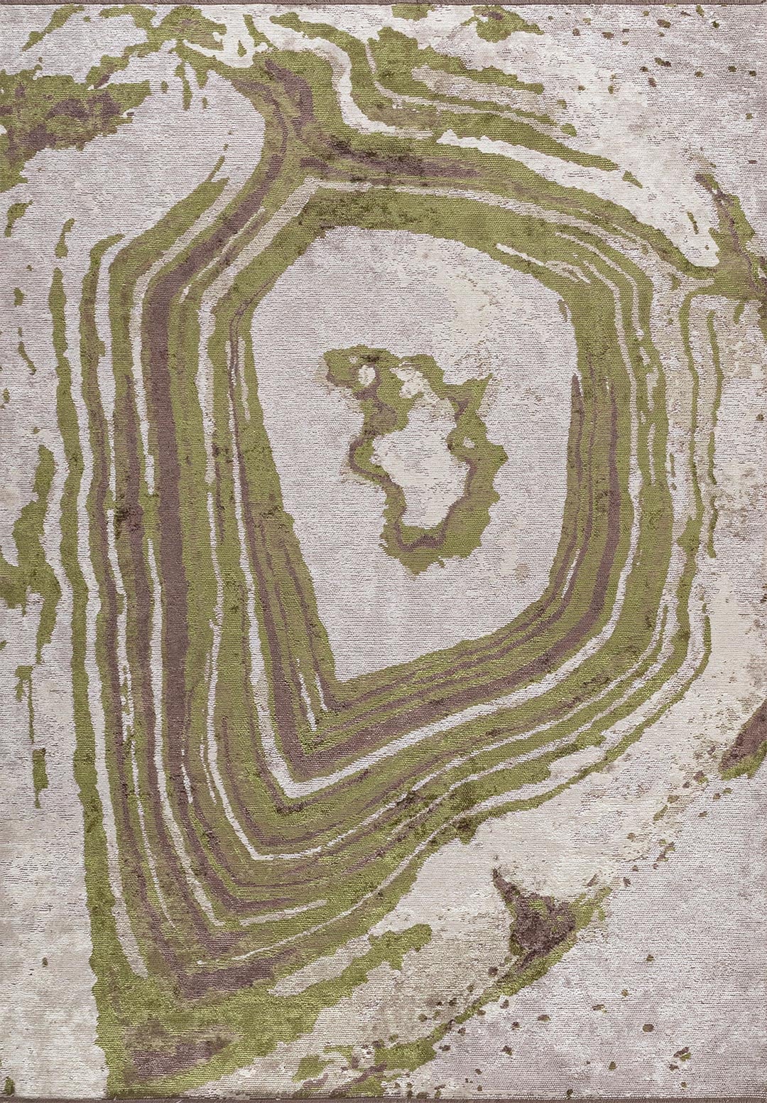 Smoke Bone - Green Rug Rugs - Venetto Design Venettodesign.com