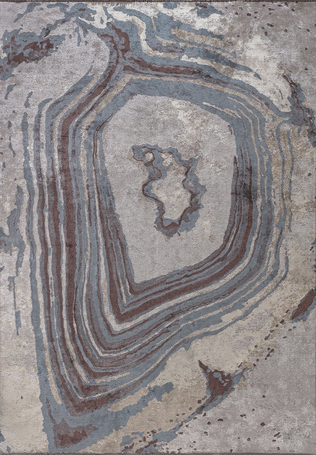 Smoke Bone - Blue Rug Rugs - Venetto Design Venettodesign.com