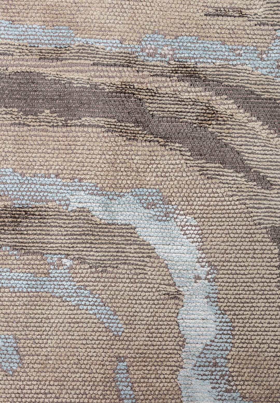 Smoke Bone - Ice Blue Rug Rugs - Venetto Design Venettodesign.com