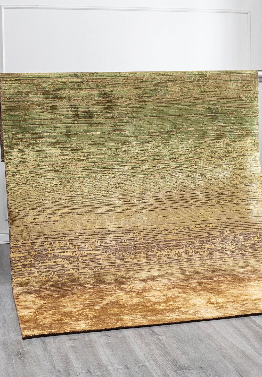 Aurora Gold - Forest Green Rug Rugs - Venetto Design Venettodesign.com