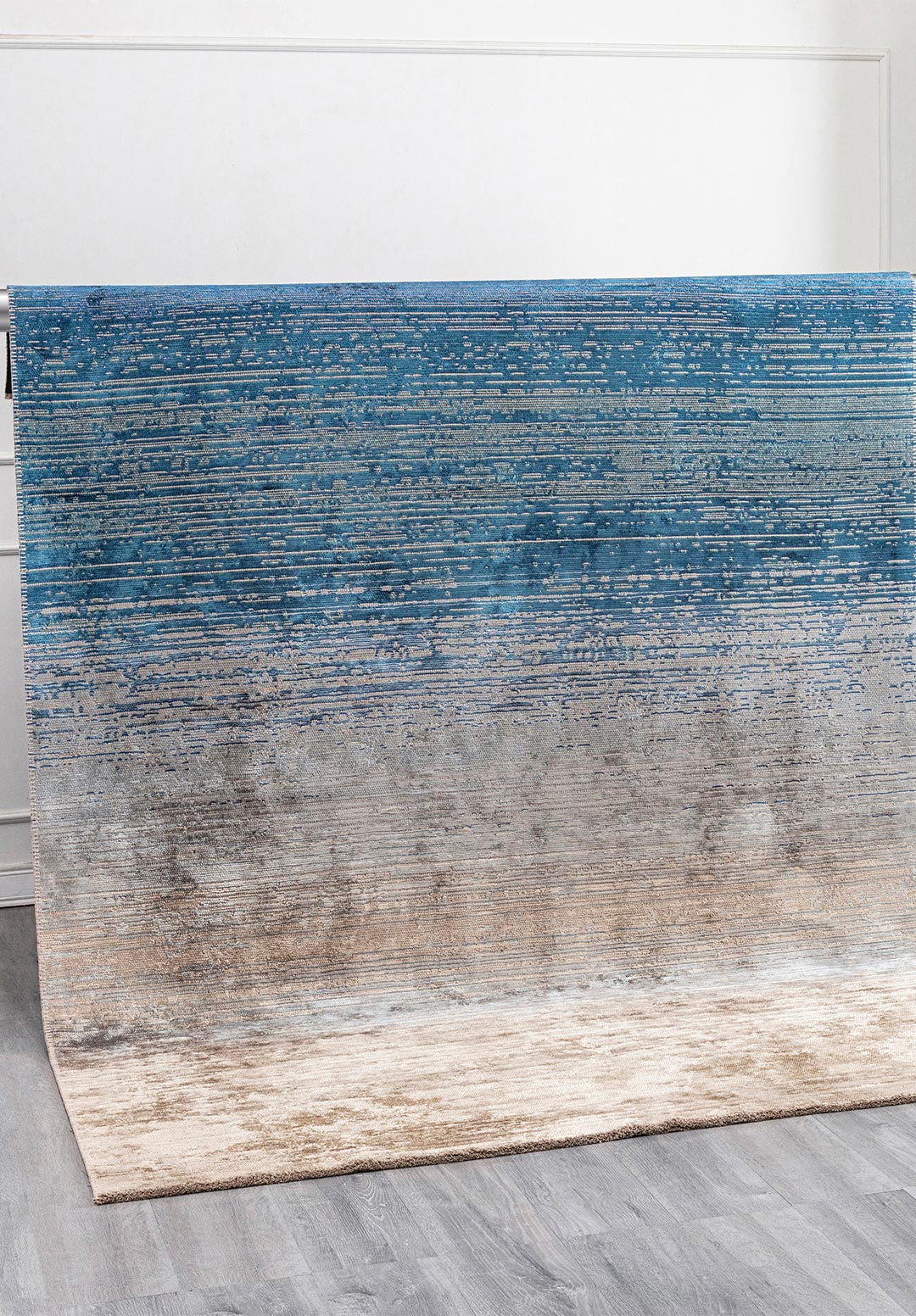 Aurora Beige - Petrol Rug Rugs - Venetto Design Venettodesign.com