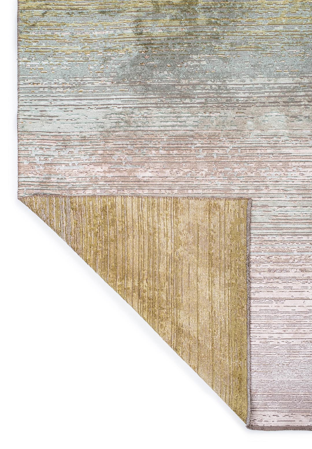 Aurora Cream - Olive Green Rug Rugs - Venetto Design Venettodesign.com