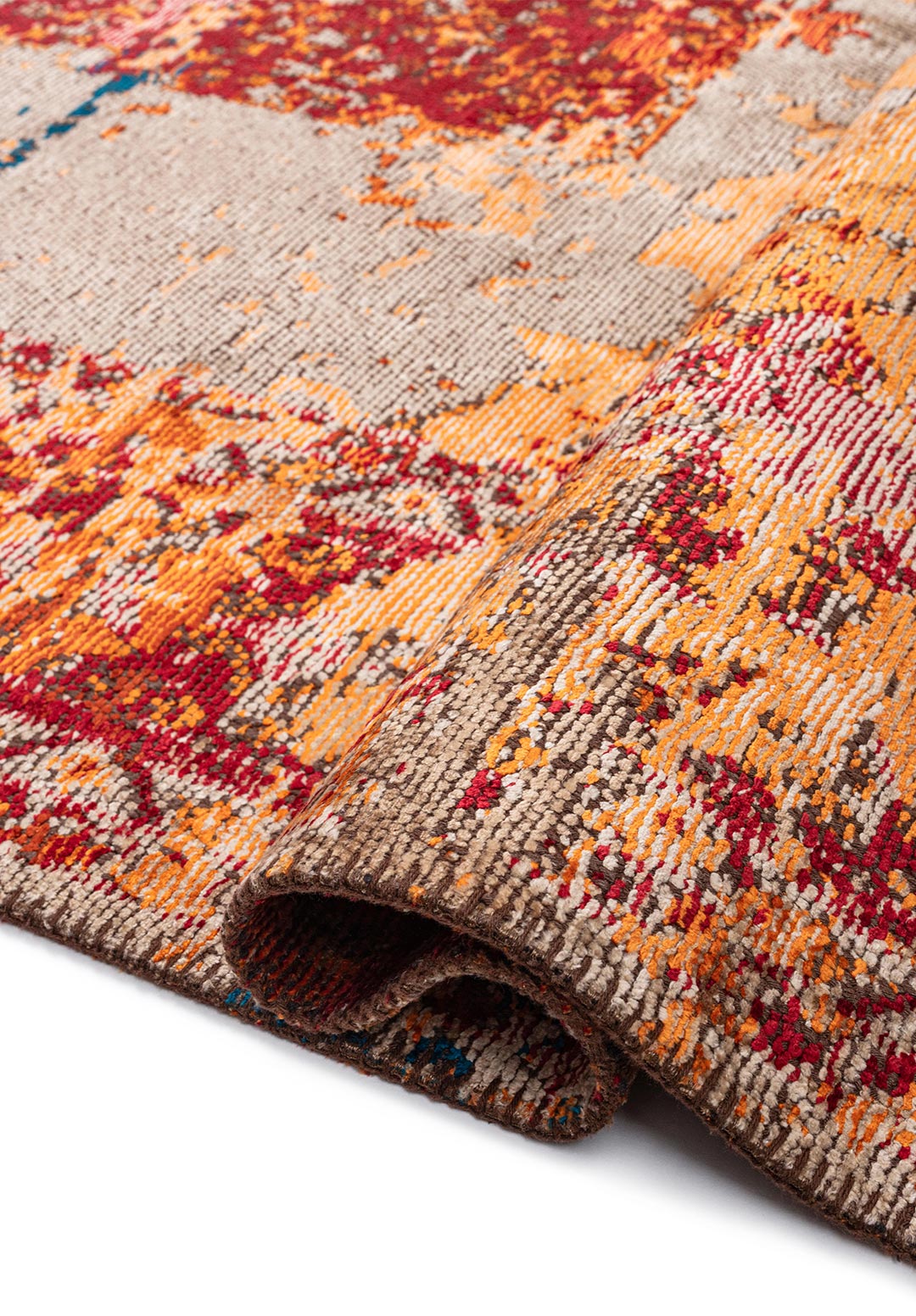 Ardesia Cream - Orange Rug