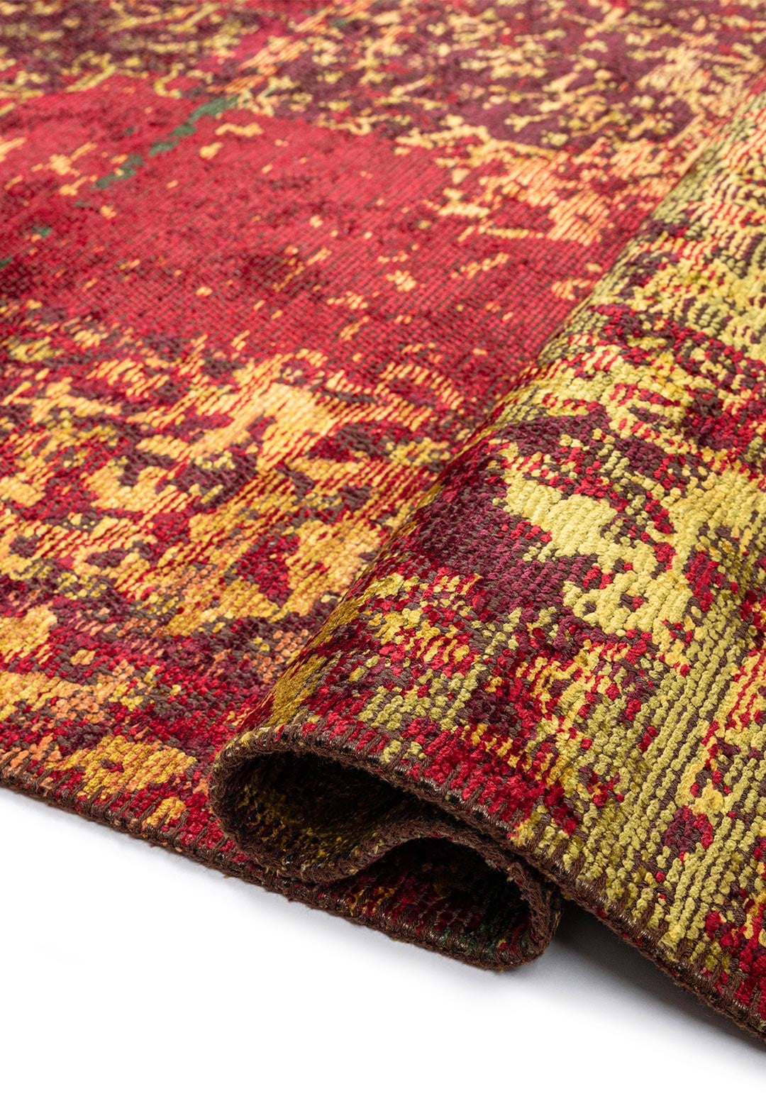 Ardesia Red - Yellow Rug