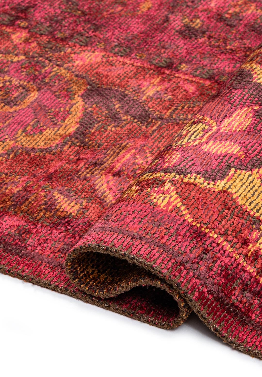 Vellora Magenta - Cherry Red Rug