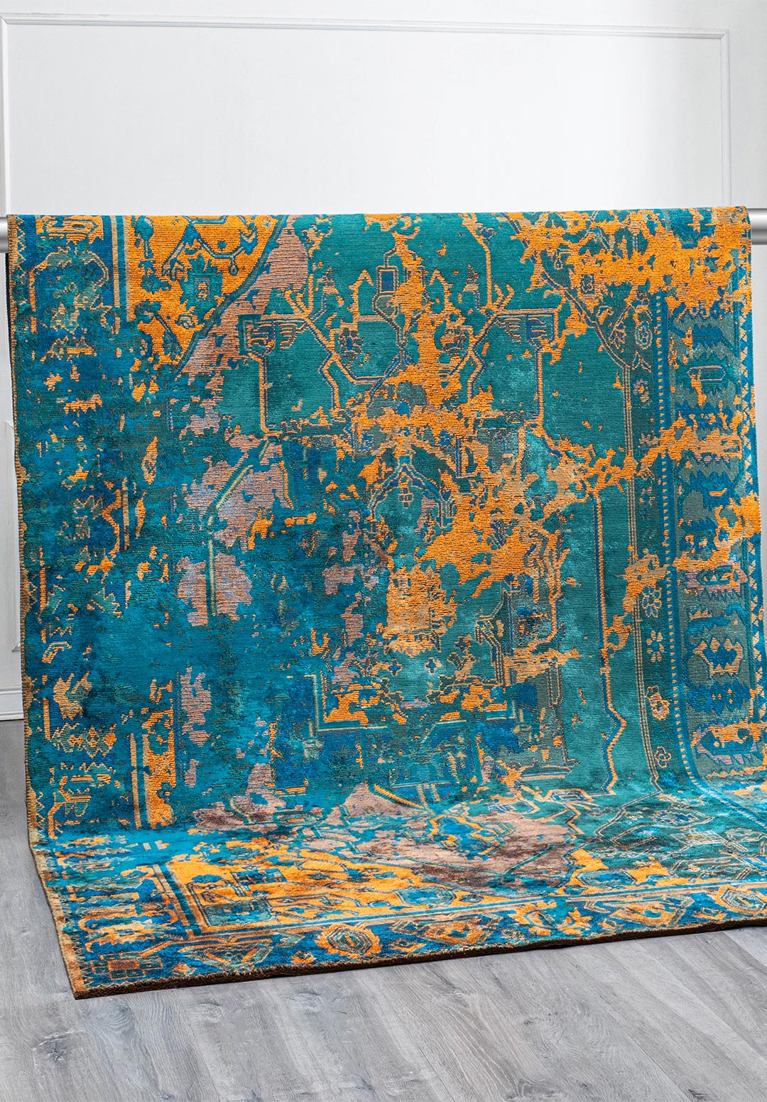 Emperor Dark turquoise - Amber Rug
