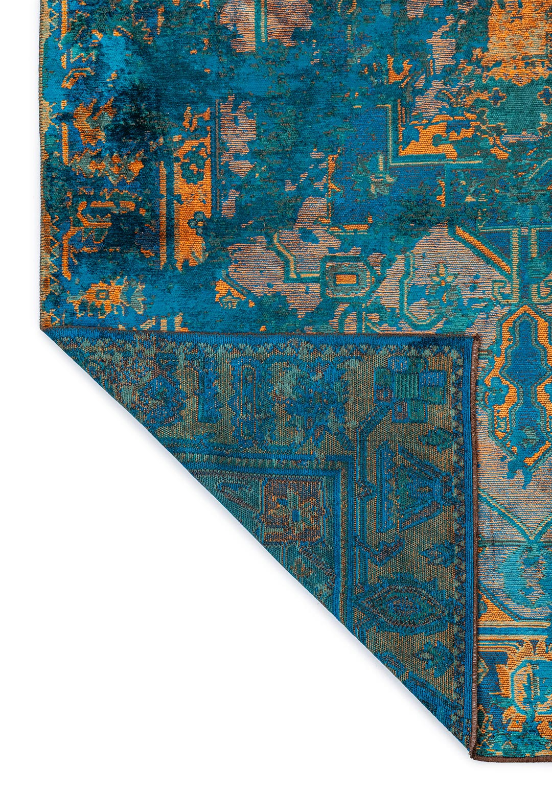 Emperor Dark turquoise - Amber Rug