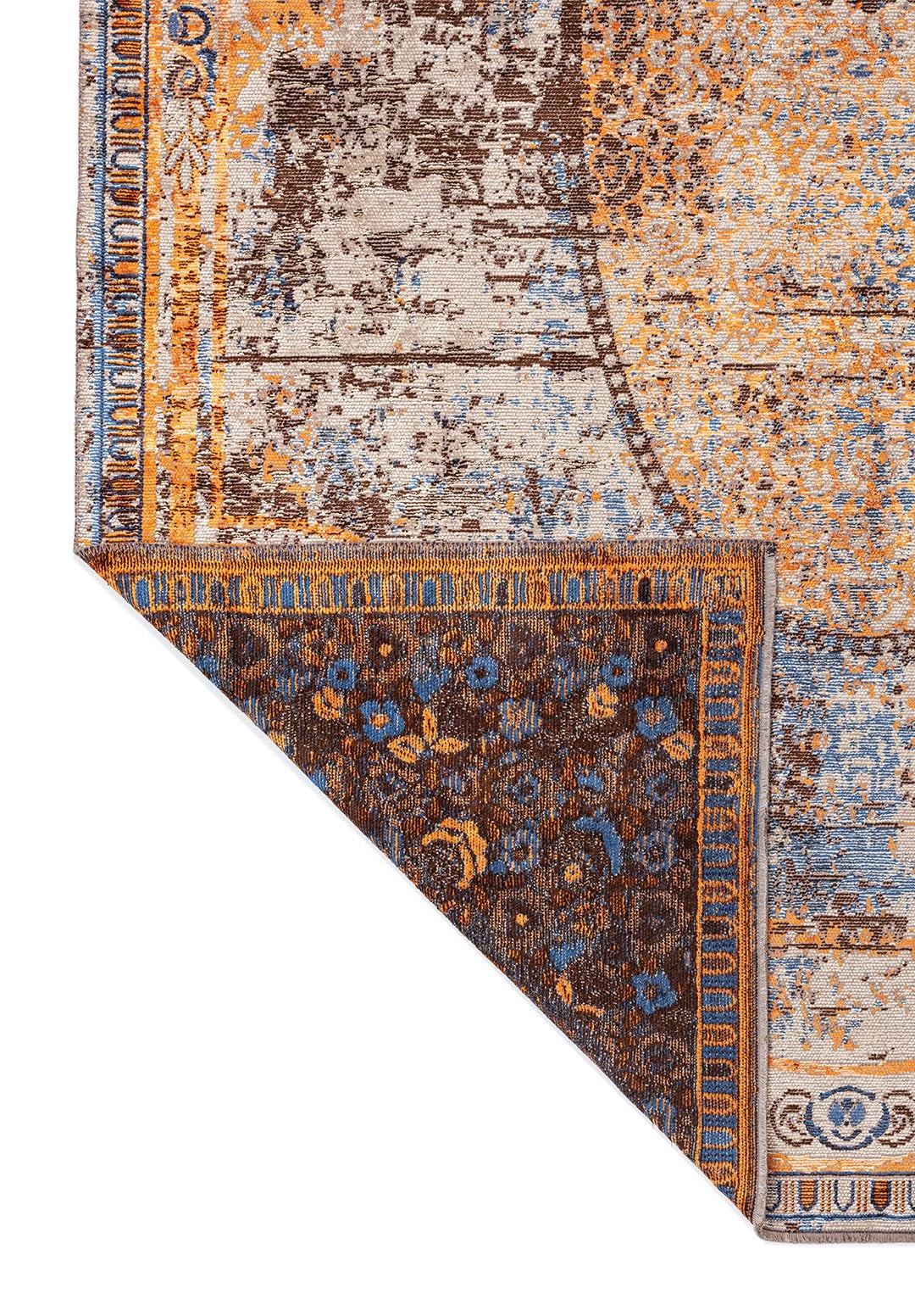 Solara Amber -  Navy Rug