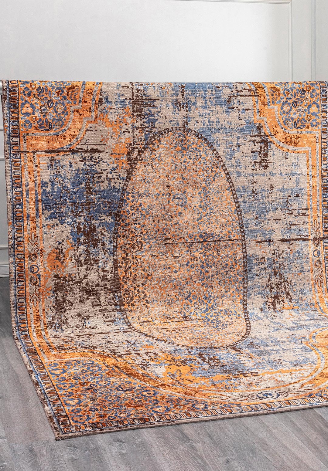 Solara Amber -  Navy Rug