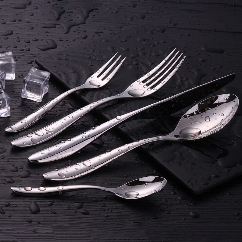 Aristo Silver Luxury 18/10 Stainless Steel Cutlery Set - Venetto Design Venettodesign.com