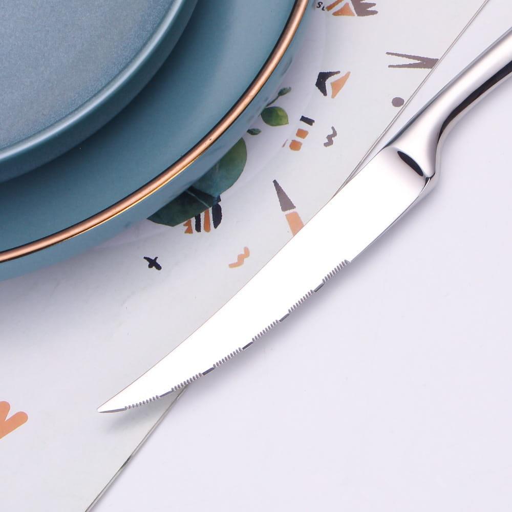 Marissa Silver Luxury 18/10 Stainless Steel Cutlery Set - Venetto Design Venettodesign.com
