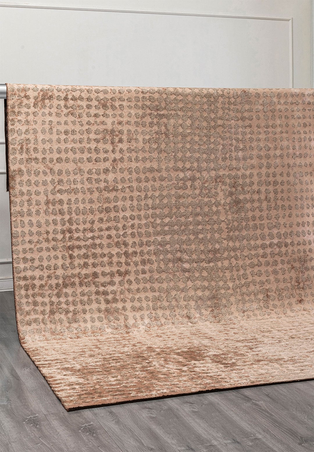 Dots Copper - Beige Rug Rugs - Venetto Design Venettodesign.com