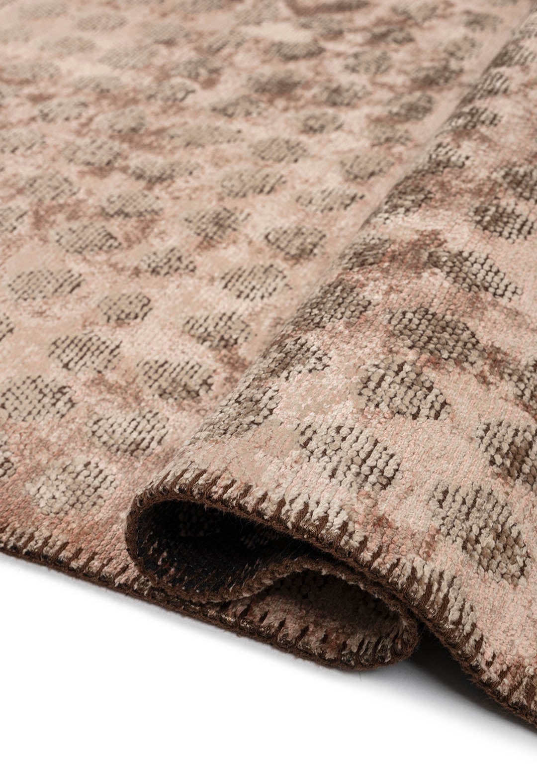 Dots Copper - Beige Rug Rugs - Venetto Design Venettodesign.com