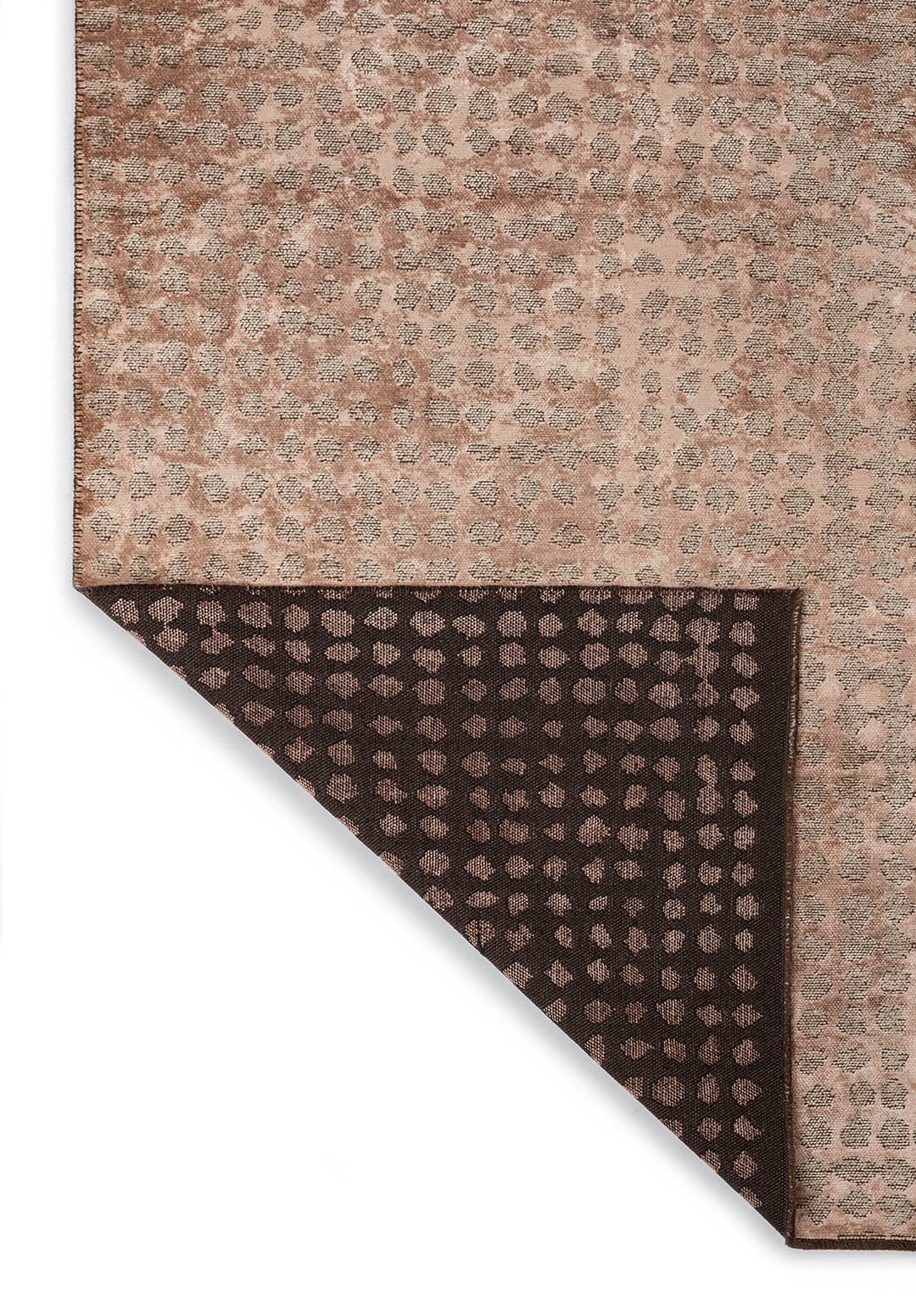 Dots Copper - Beige Rug Rugs - Venetto Design Venettodesign.com