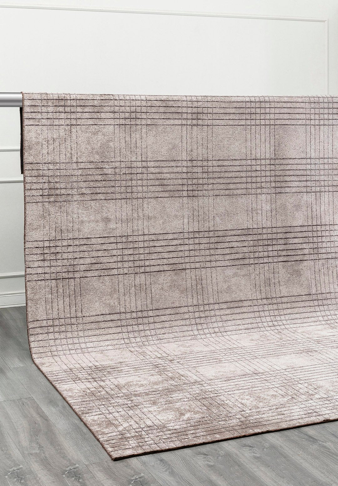 Lattice Charcoal - Light Grey Rug Rugs - Venetto Design Venettodesign.com