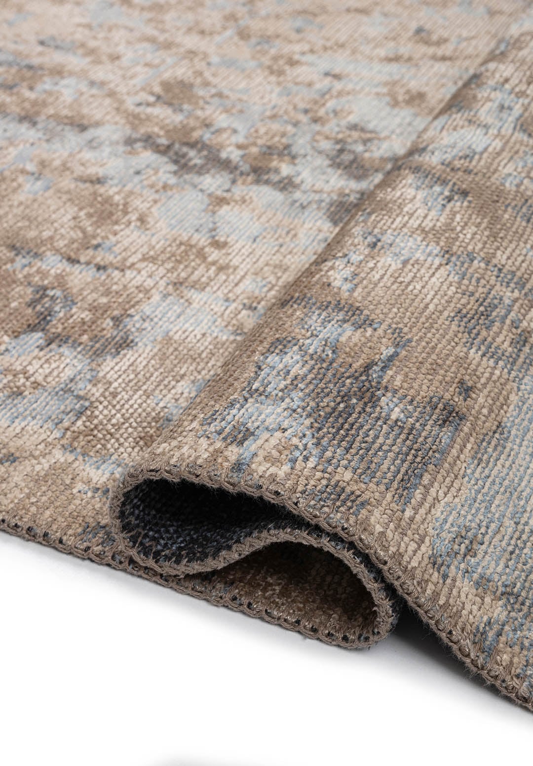 Glory Blue - Beige Rug Rugs - Venetto Design Venettodesign.com