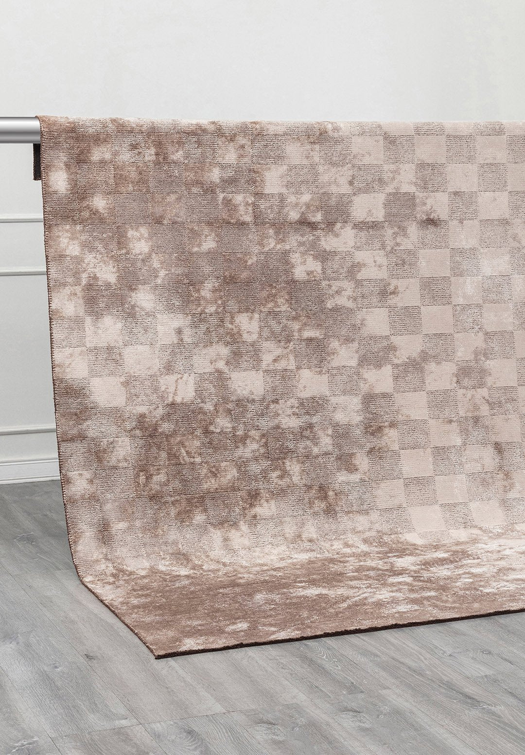 Checkers Cream Rug Rugs - Venetto Design Venettodesign.com