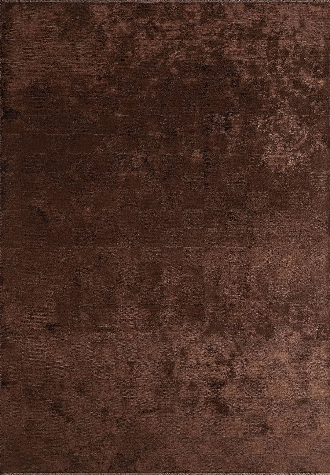 Checkers Dark Brown Rug Rugs - Venetto Design Venettodesign.com