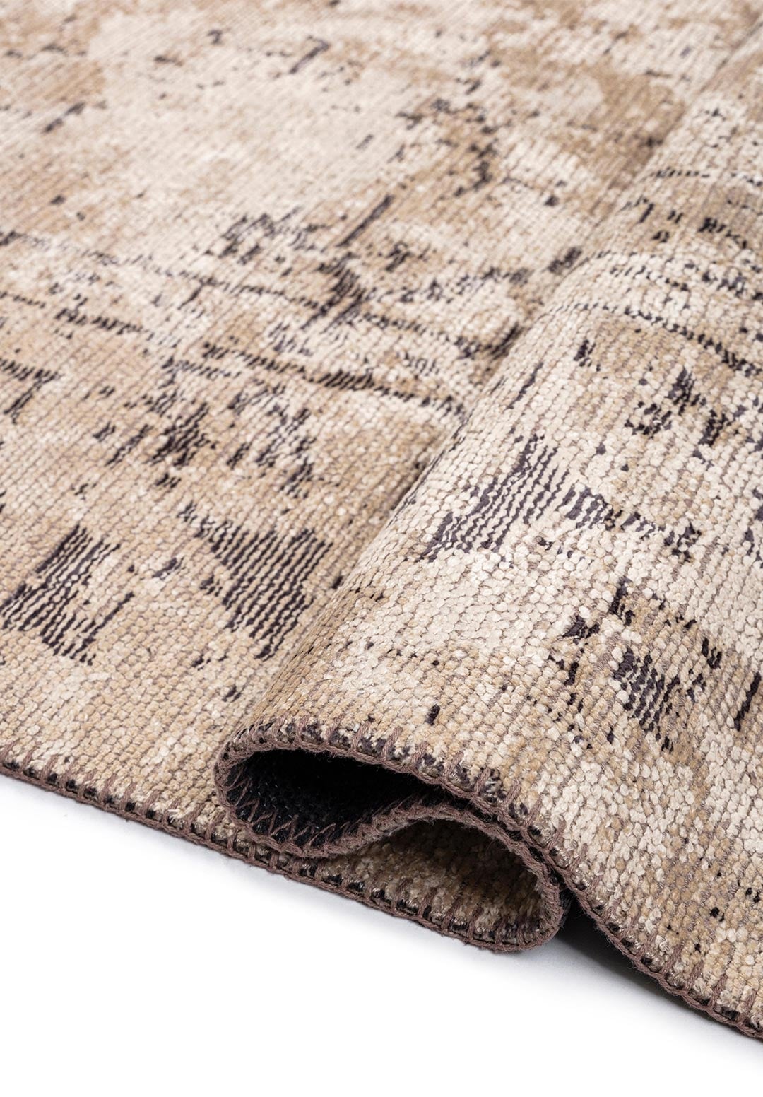 Ivy Charcoal - Cream Rug Rugs - Venetto Design Venettodesign.com