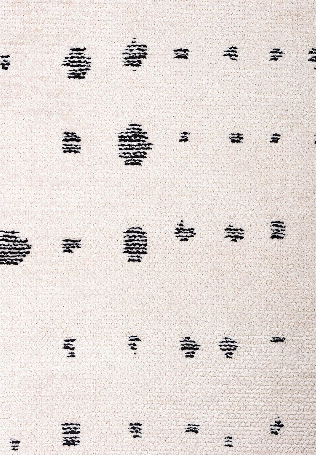 Dapple Black - Ecru Rug Rugs - Venetto Design Venettodesign.com