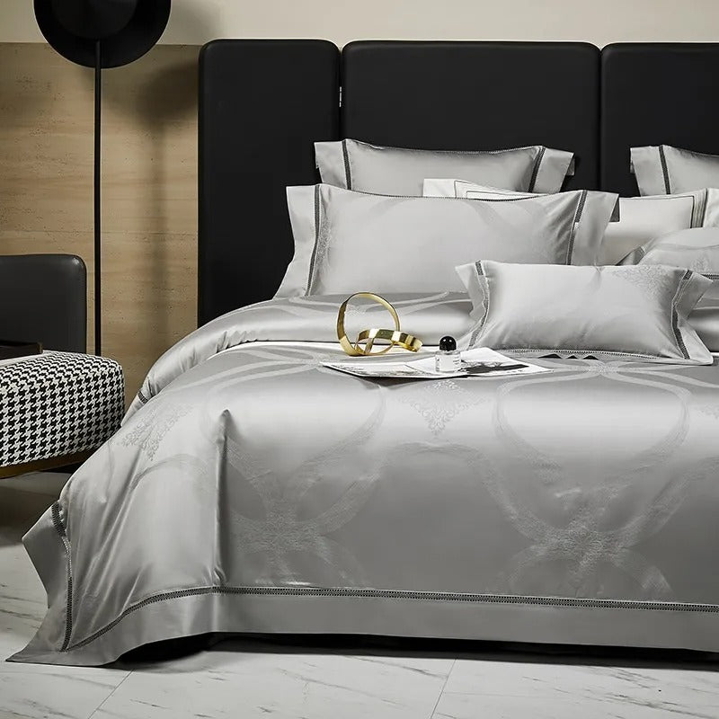 Arian Egyptian Cotton Jacquard Luxury Bedding Set