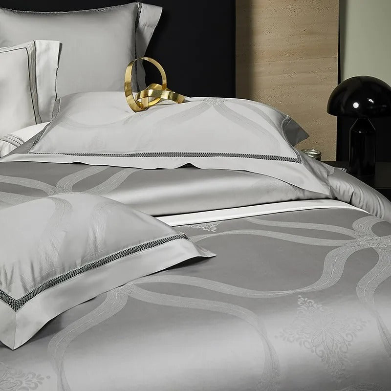 Arian Egyptian Cotton Jacquard Luxury Bedding Set