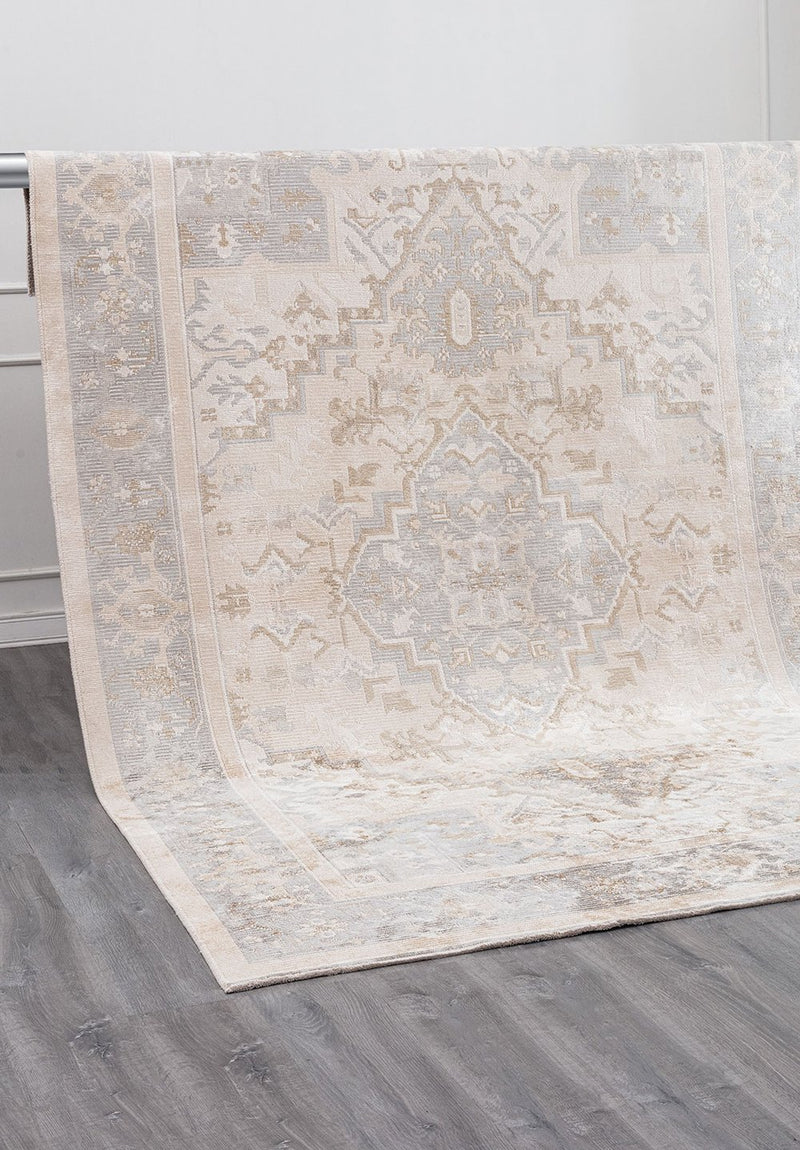 Alcasar Ecru - Light Cream Rug