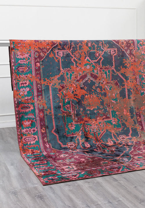 Emperor Rust - Dark Damson Rug