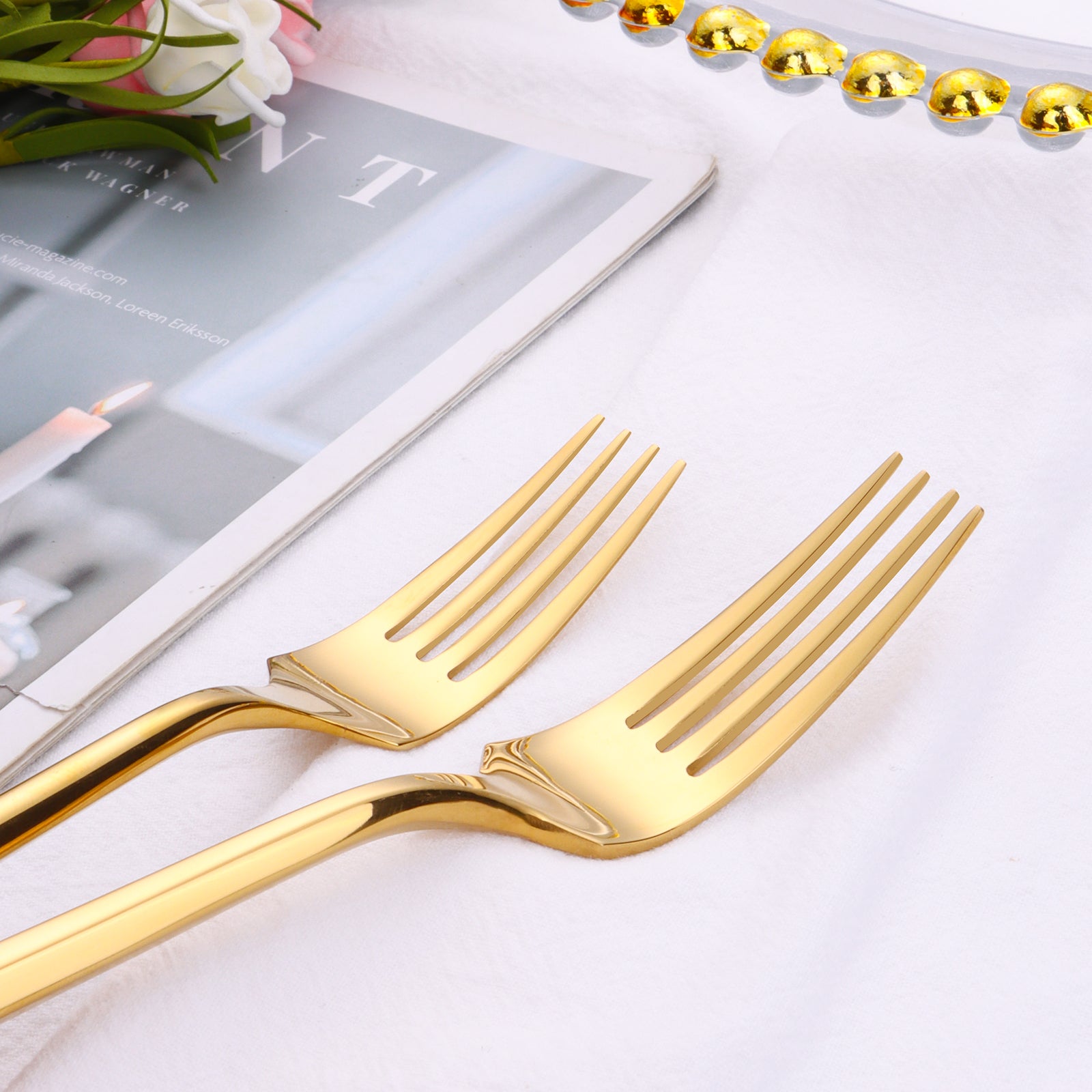 Monarque Gold Luxury Cutlery Set