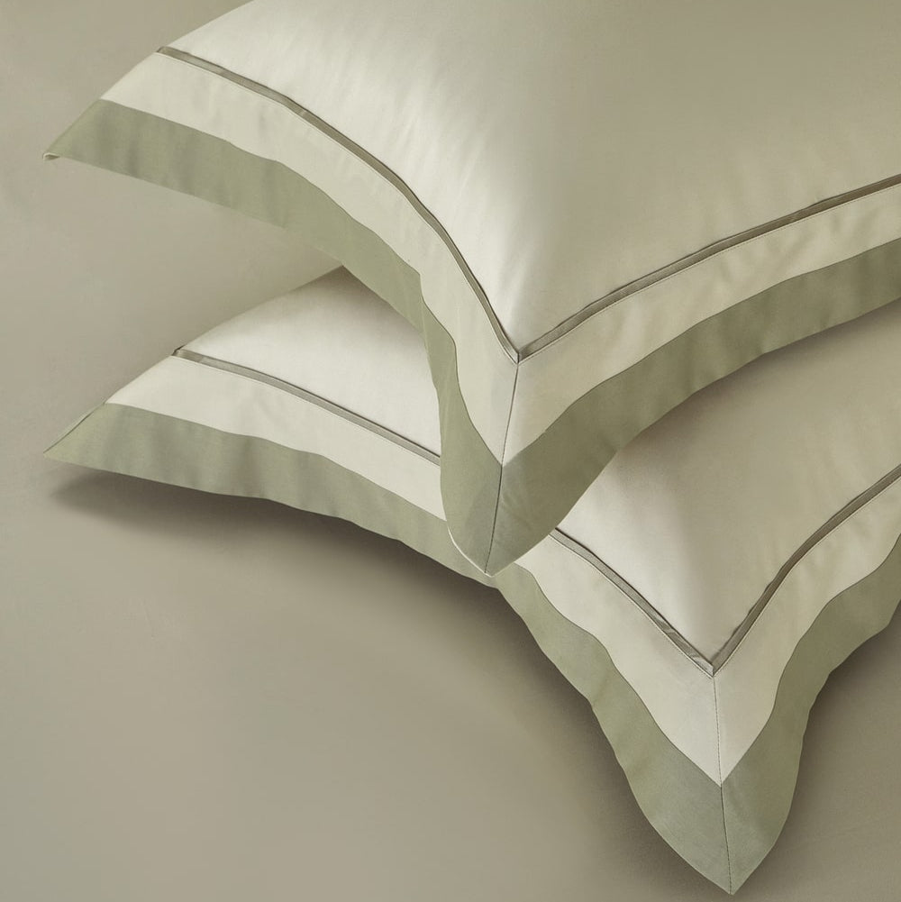 Oline Sage Green Luxury Egyptian Cotton Bedding Set